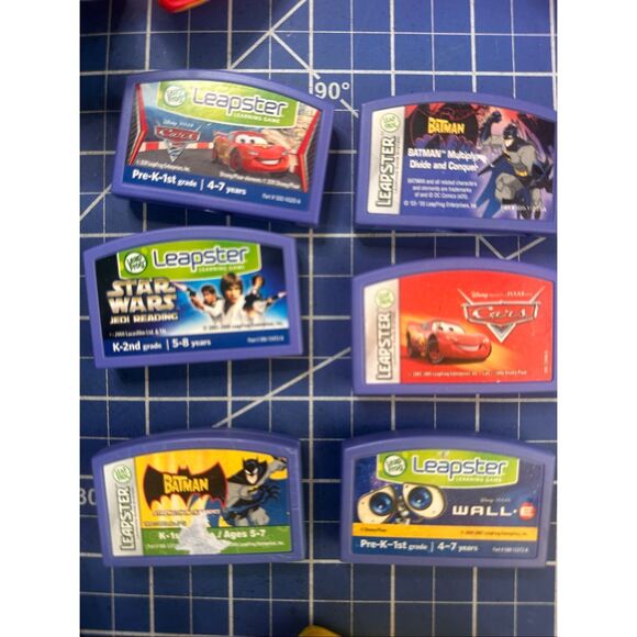 Leap Frog LEAPSTER cartridges 6 pc bundle - Picture 1 of 1